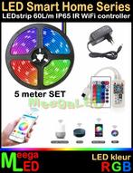 Smart Home Series WiFi IP65 RGB LEDstrip set 60L IR - 5 mtr., Ophalen of Verzenden, Nieuw, LEDstrip