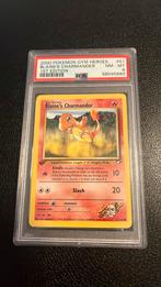 1st edition Blaine’s Charmander Gym Heroes PSA 8 Pokémon, Ophalen of Verzenden, Zo goed als nieuw, Losse kaart