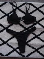 Leuke dames meisjes Shein padded bikini maat XS, Zwart, Ophalen of Verzenden, Zo goed als nieuw, Bikini