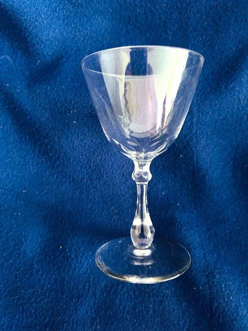 Verzenden kan Glas Balusterstam 12h Olijfslijpsel Sherrylas, Antiek en Kunst, Antiek | Glas en Kristal, Ophalen