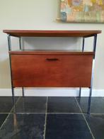 Vintage / retro kastje, palissander chroom. Klepkastje, Huis en Inrichting, Kasten | Overige, Ophalen, Gebruikt