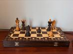 Vintage schaakbord compleet, Antiek en Kunst, Ophalen