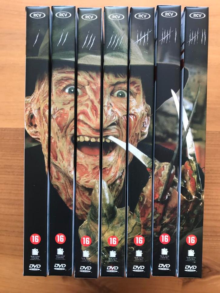 Nightmare on Elm Street - Complete Collection / Metal Cases, Cd's en Dvd's, Dvd's | Horror, Nieuw in verpakking, Slasher, Boxset