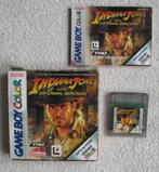 INDIANA JONES and INFERNAL MACHINE met boekje & doosje (GBC), Spelcomputers en Games, Games | Nintendo Game Boy, 1 speler, Ophalen of Verzenden