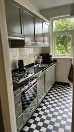 Groene keuken met inbouw apparatuur 267-58 cm, Ophalen, Gebruikt, Graniet of Steen, Enkelwandige keuken
