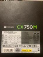 Corsair CX750M Voeding - 750W, Computers en Software, Interne voedingen, Ophalen of Verzenden, Gebruikt