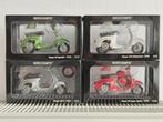4x Minichamps Vespa 1/12, Ophalen of Verzenden, Zo goed als nieuw, Motoren
