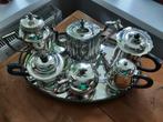 Verzilverde koffiepot/thee potten, Antiek en Kunst, Antiek | Goud en Zilver, Ophalen of Verzenden