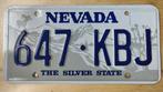 Kentekenplaat Nevada Amerika / USA, Ophalen of Verzenden, Gebruikt, Auto's
