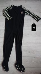 Dames maat M onesie zwarte bij, Ophalen of Verzenden, Gebruikt, Kostuum, Carnaval