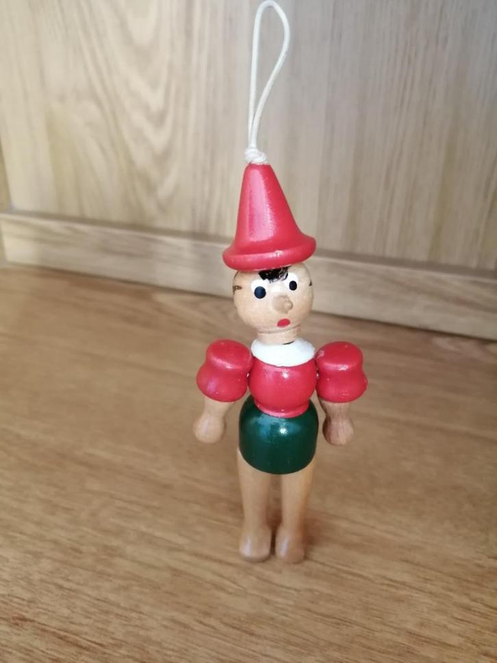 Vintage Pinokkio gemaakt van hout, Verzamelen, Poppetjes en Figuurtjes, Gebruikt, Verzenden