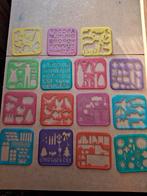 VINTAGE TUPPERWARE SJABLONEN 15 X, Ophalen of Verzenden, Zo goed als nieuw, Frame of Mal, Overige merken