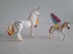2x schleich unicorn, Ophalen of Verzenden, Zo goed als nieuw, Paard, Beeldje of Figuurtje