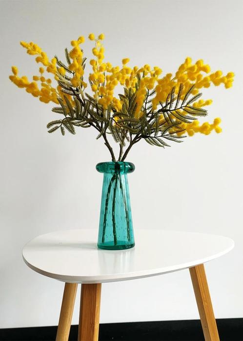 Gele kunstbloemen 40cm, nieuwe set van 2 decoratietakken, Huis en Inrichting, Woonaccessoires | Kunstplanten en Kunstbloemen, Nieuw