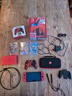 Nintendo Switch OLED Mario Editie + Extra's, Spelcomputers en Games, Games | Nintendo Switch, Avontuur en Actie, Ophalen of Verzenden