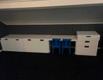 Ikea kast bureau en 2 stoelen, Ophalen, Gebruikt, Tafel(s) en Stoel(en)
