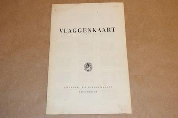 Vlaggenkaart - Circa 1960 beschikbaar voor biedingen