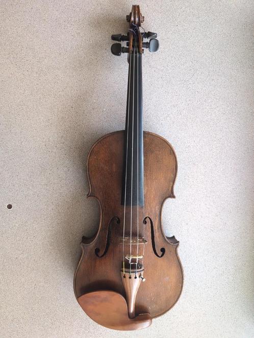 Viool, Muziek en Instrumenten, Strijkinstrumenten | Violen en Altviolen, Gebruikt, Viool, 4/4-viool, Met koffer, Ophalen