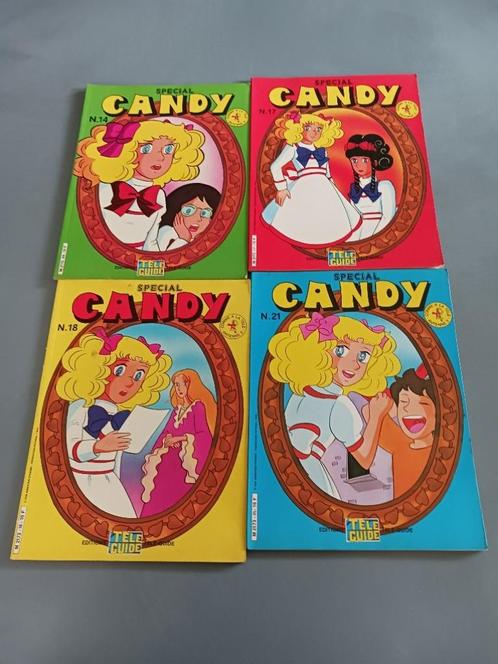 Candy Special, 8x, bon état, Franstalig, Boeken, Stripboeken, Gelezen, Meerdere stripboeken, Verzenden