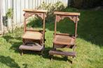 Biechtstoelen, Ophalen, Gebruikt, Twee, Bruin