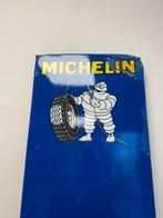 MICHELIN banden emaille reclame tabel, Verzamelen, Merken en Reclamevoorwerpen, Ophalen, Reclamebord, Gebruikt, Nvt