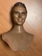 Mooie oude kunststof etalagekop, Ophalen of Verzenden, Nederland