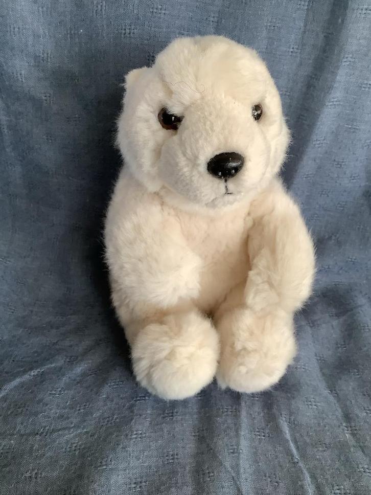 WWF IJsbeertje Knuffel - KIKA Steun!, Kinderen en Baby's, Speelgoed | Knuffels en Pluche, Zo goed als nieuw, Beer, Ophalen of Verzenden