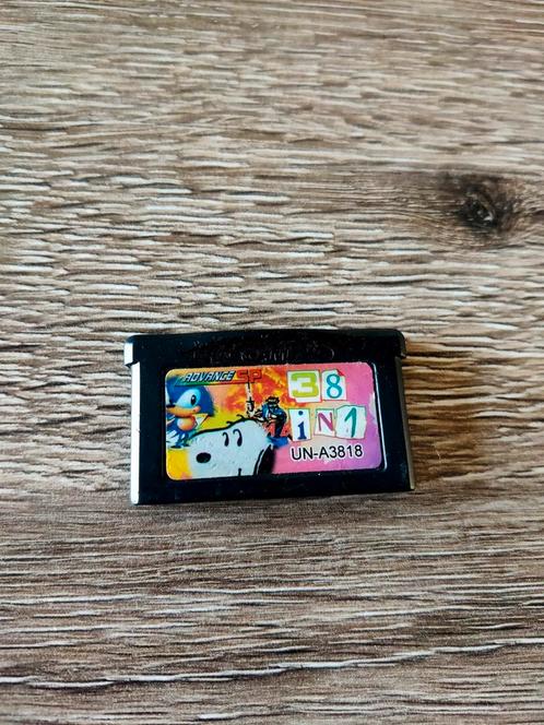 Gameboy Advance Game - 38 In 1, Spelcomputers en Games, Games | Nintendo Game Boy, Zo goed als nieuw, 1 speler, Vanaf 3 jaar, Ophalen of Verzenden