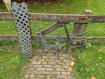 tuinbank gietijzer beschikbaar voor biedingen