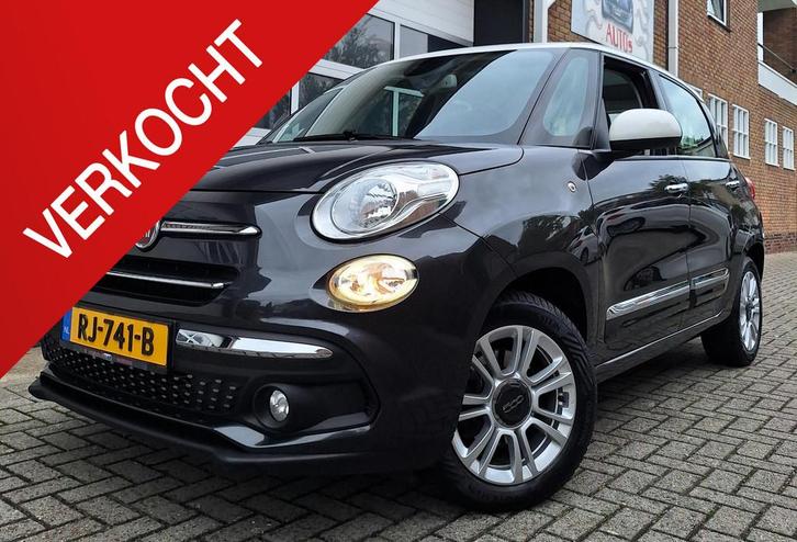 Fiat 500 L 0.9 TwinAir Lounge bj 2017 53 dkm Panoramadak LMV, Auto's, Fiat, Bedrijf, Te koop, 500L, ABS, Achteruitrijcamera, Airbags