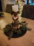 Kerststuk groot, Ophalen