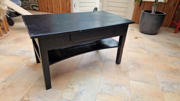 Salontafel met la en plank- gratis - opknappertje 
