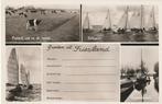 FRIESLAND Vee in de Weide Zeilsport Oppenhuizen Groeten, Verzenden, 1940 tot 1960, Ongelopen, Friesland
