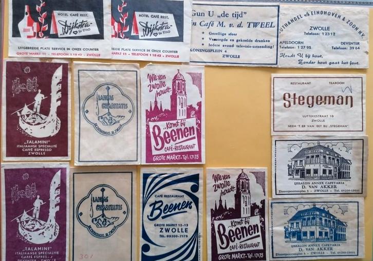 Zwolle 561, Verzamelen, Suikerzakjes, Ophalen of Verzenden