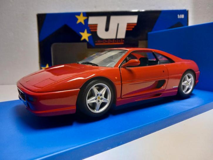 Ferrari 355 Coupe rood UT Models metal 1:18 KRD, Hobby en Vrije tijd, Modelauto's | 1:18, Zo goed als nieuw, Auto, UT Models, Ophalen of Verzenden
