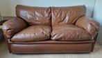 Leren design bank Italiaans., Huis en Inrichting, Banken | Bankstellen, Ophalen, 150 tot 200 cm, Tweepersoons, Zo goed als nieuw