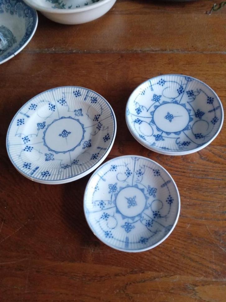 bordjes sarreguemines saks motief, Antiek en Kunst, Antiek | Servies los, Ophalen of Verzenden