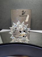 Swarovski Beeldje Egel groot met snor, Verzamelen, Swarovski, Ophalen of Verzenden, Zo goed als nieuw, Figuurtje