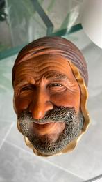 Vintage handgeschilderd hoofd, Ophalen of Verzenden, Gebruikt