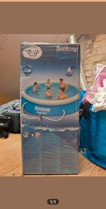 Nieuw Bestway Zwembad - 3.66m x 76cm beschikbaar voor biedingen