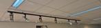 Winkelverlichting ERCO (3-fase railspot) met 11 led spots, Huis en Inrichting, Lampen | Spots, Ophalen, Gebruikt, Metaal of Aluminium