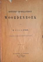 Rottineesch-Hollandsch woordenboek (1908), Ophalen of Verzenden, Jonker, J.C.G.