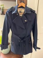 Burberry trenchcoat mt 38, Kleding | Dames, Maat 38/40 (M), Blauw, Ophalen of Verzenden, Zo goed als nieuw