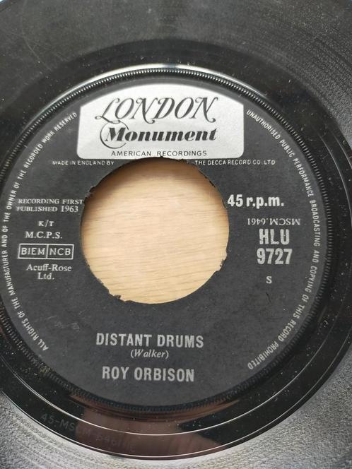 Roy Orbison , distant drums / falling, Cd's en Dvd's, Vinyl Singles, Zo goed als nieuw, Pop, Ophalen of Verzenden