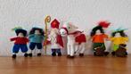 Sinterklaas,  4 pietjes en paard wolvilt, Hobby en Vrije tijd, Vilt, Ophalen of Verzenden, Figuurtje(s), Wolvilt