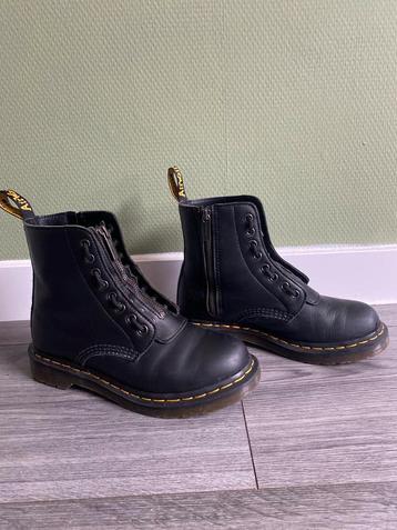 Dr. Martens Zwarte Laarzen met Rits - Maat 38 beschikbaar voor biedingen
