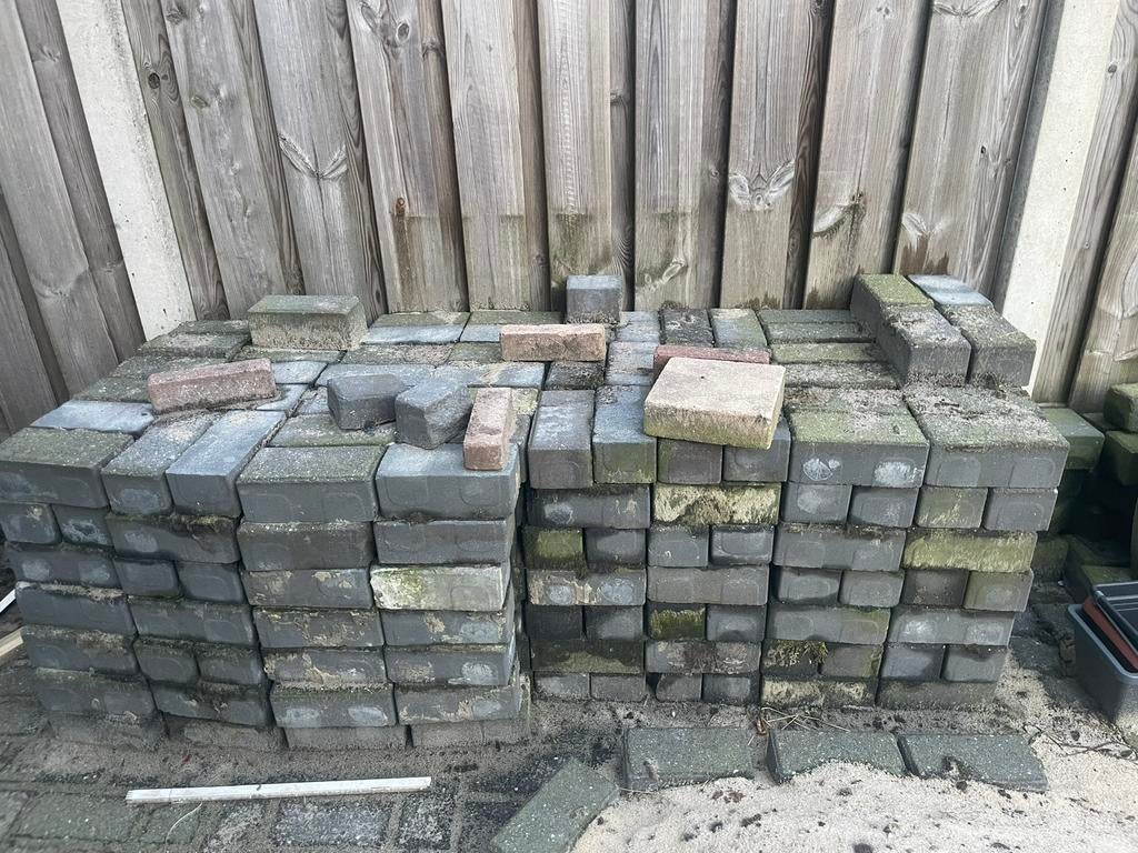 Klinkers! Gratis op te halen!, Tuin en Terras, Ophalen, Zo goed als nieuw, Beton, Terrastegels