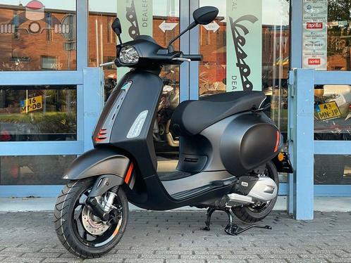 Nieuwe Vespa SPRINT S 125 I-GET ABS Nero Convinto Matt, Motoren, Motoren | Overige merken, Bedrijf, Scooter