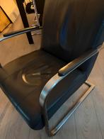 Stijlvolle fauteuil, Huis en Inrichting, Ophalen, Gebruikt, 50 tot 75 cm, Leer