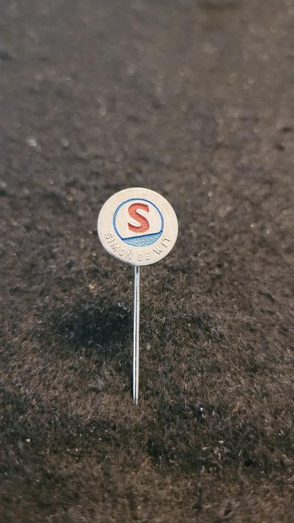 Simon de Wit Wormerveer speldje, Verzamelen, Speldjes, Pins en Buttons, Zo goed als nieuw, Speldje of Pin, Merk, Verzenden